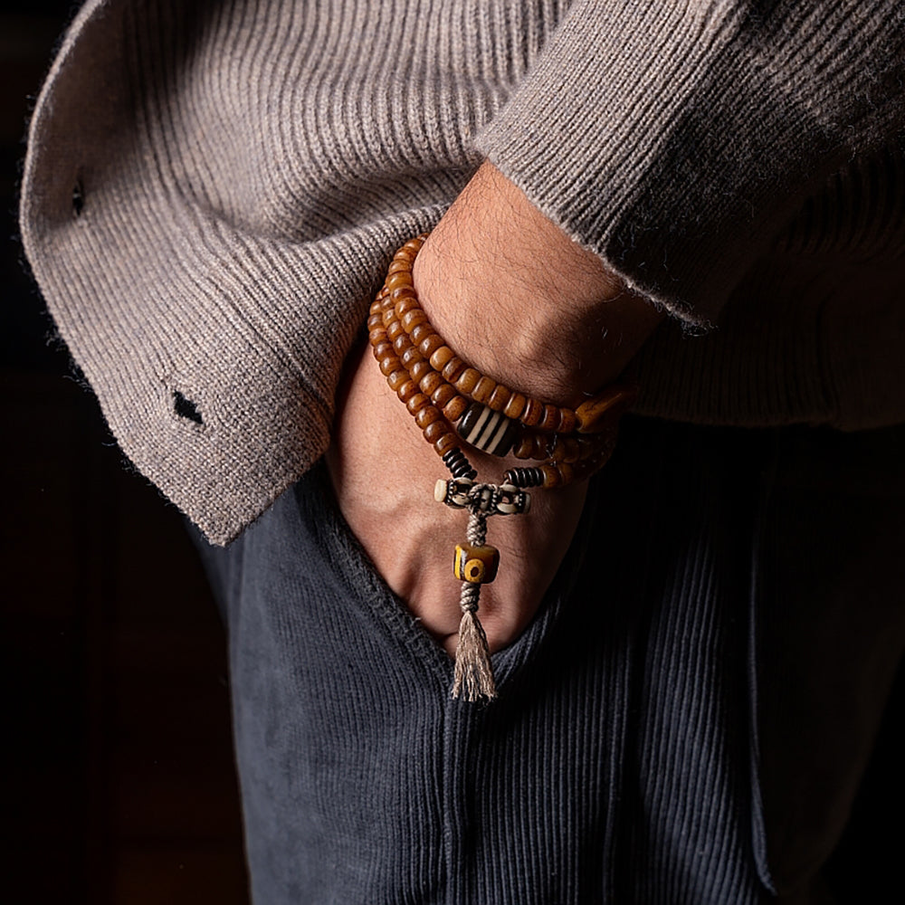 EastKarma GUARDIAN BLESSINGS YAK BONE NECKLACE - Image 3