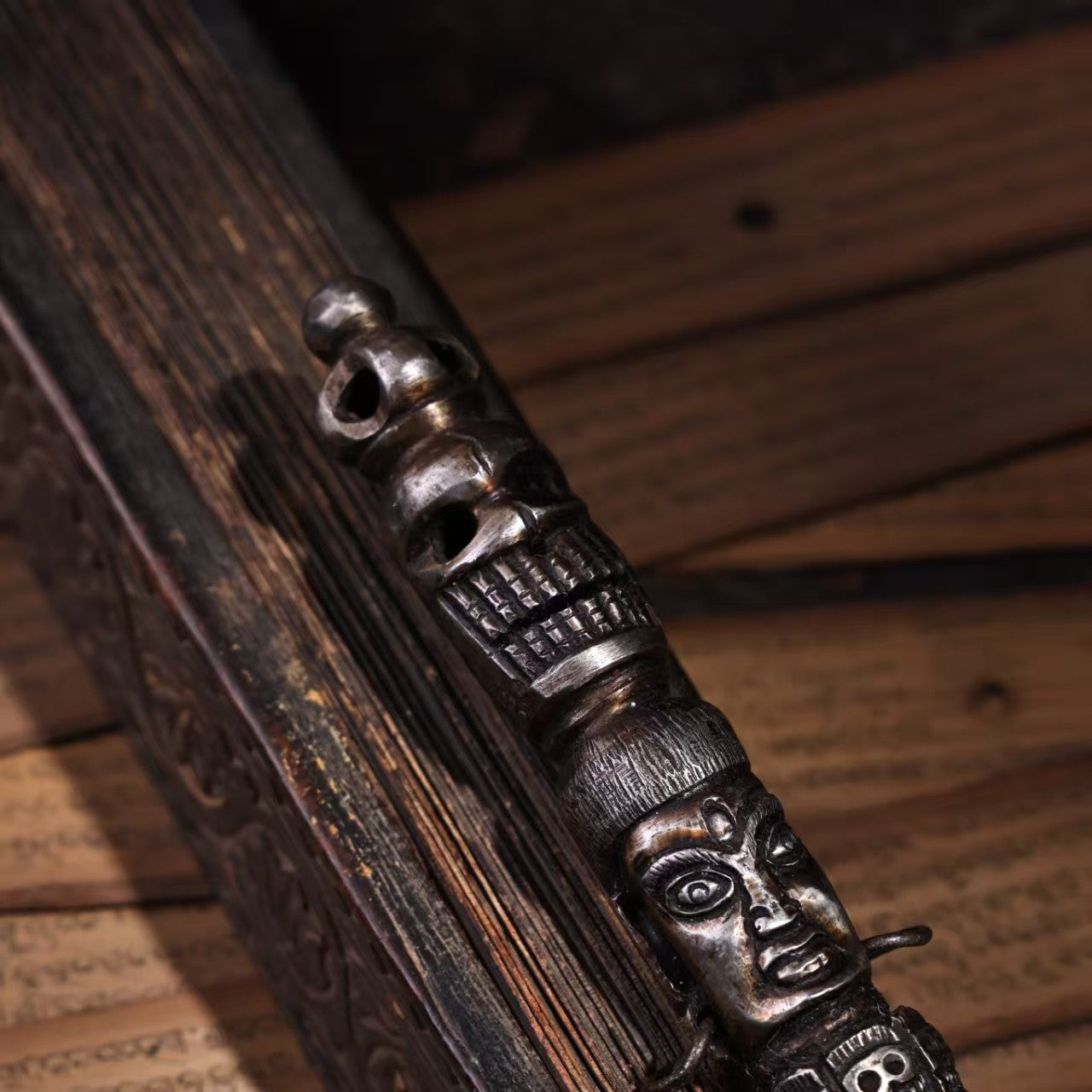 EastKarma IRON PHURBA GUARDIAN | METEORIC IRON RITUAL DAGGER OF PROTECTION AND INNER PEACE - Image 2