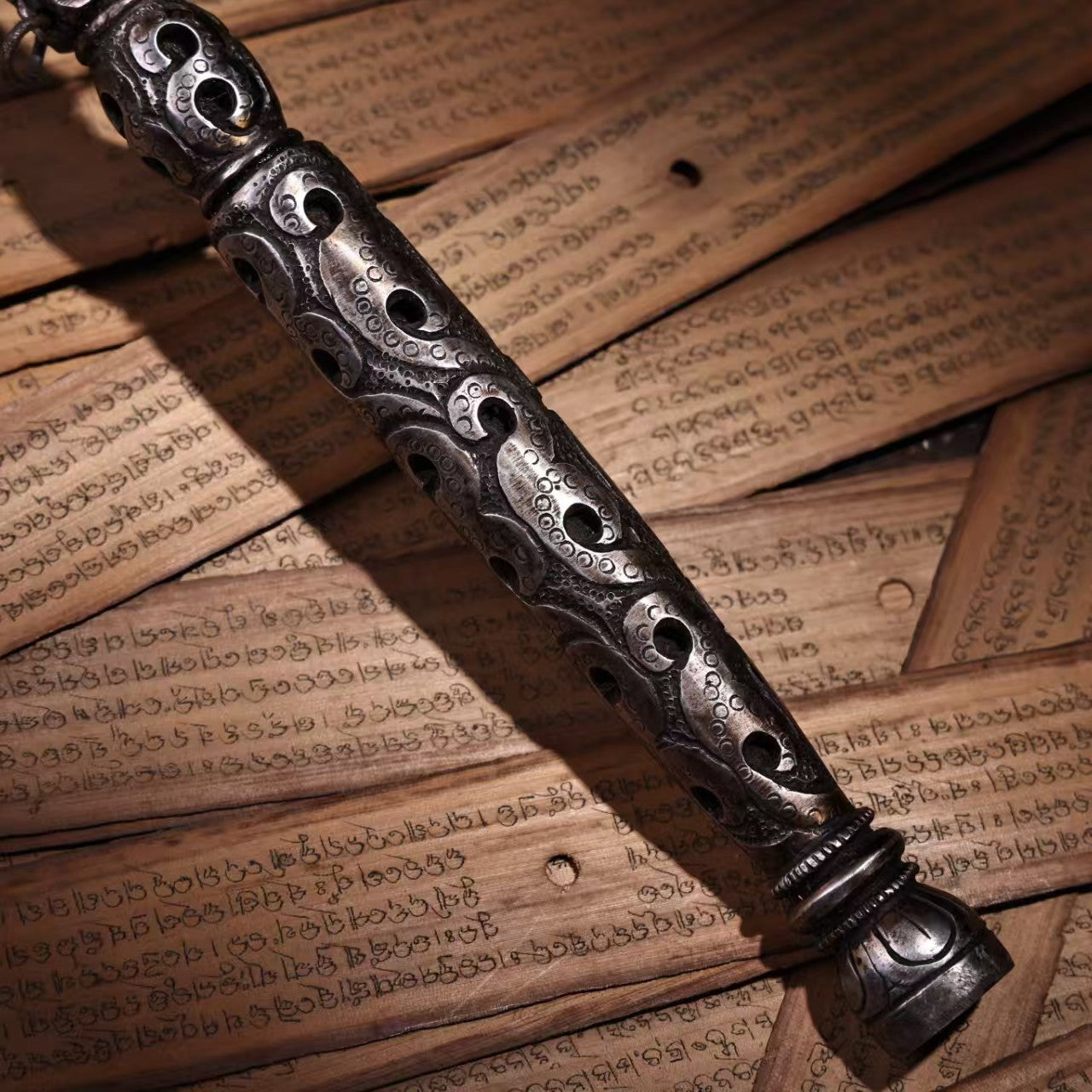 EastKarma IRON PHURBA GUARDIAN | METEORIC IRON RITUAL DAGGER OF PROTECTION AND INNER PEACE - Image 5