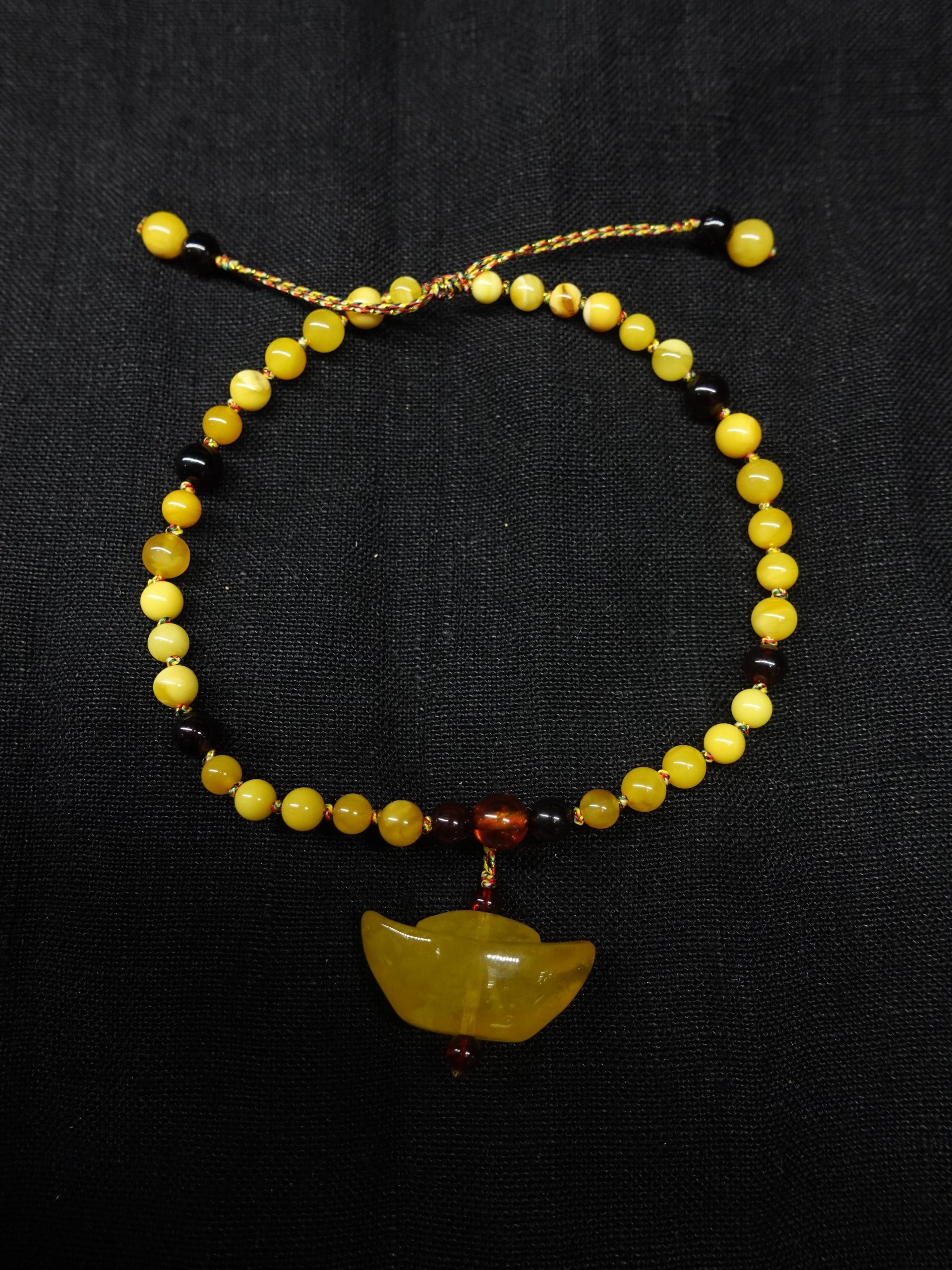 EastKarma AMBER INGOT ANKLET