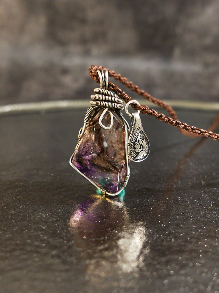 EastKarma AMETHYST SPIRIT AWAKENING NECKLACE