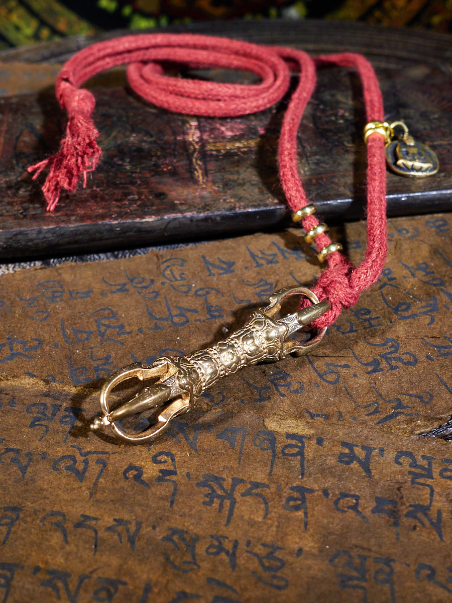 EastKarma THOKCHA RITUAL VAJRA IRON NECKLACE