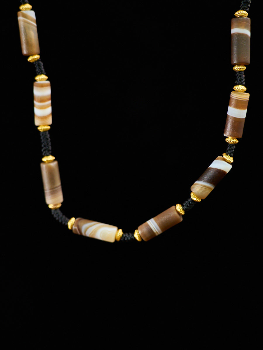 EastKarma EMPOWERING BALANCE SARDONYX NECKLACE