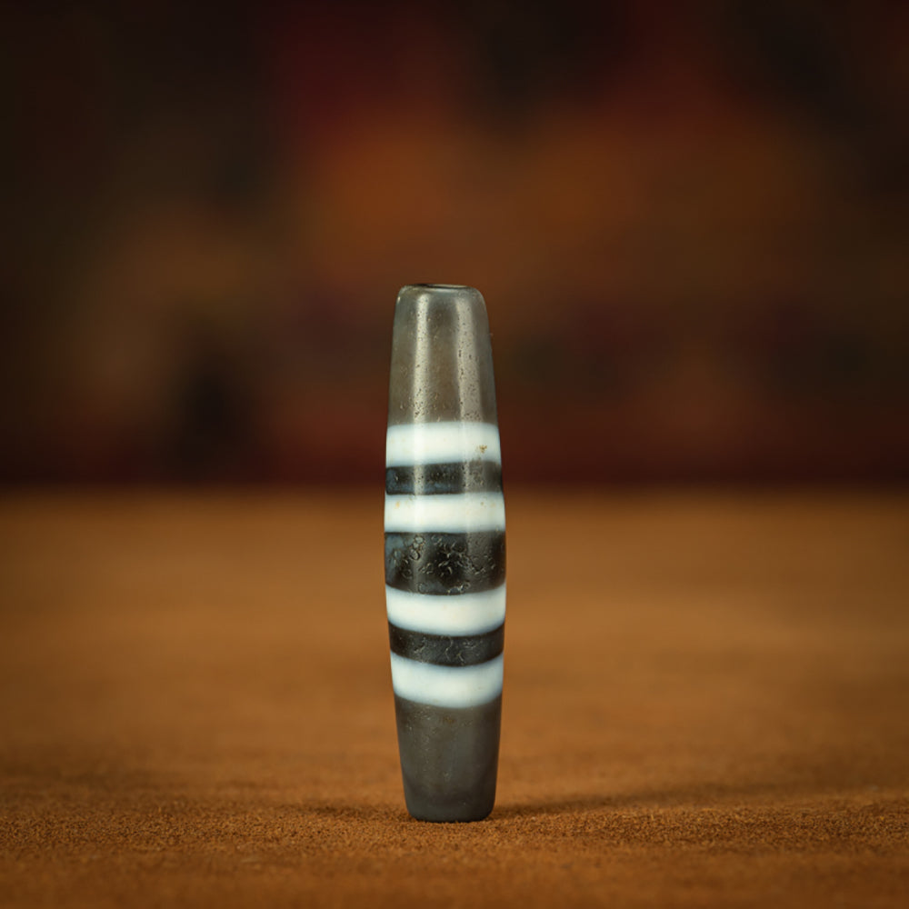 EastKarma SEVEN-LINE PURE DZI NECKLACE - SYMBOL OF PROTECTION AND POWER