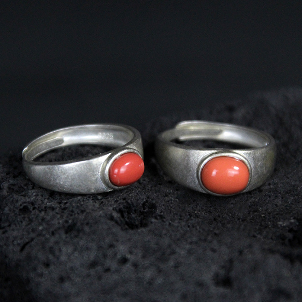 EastKarma WEALTH HARMONY TURQUOISE STERLING SILVER RINGS - Image 2