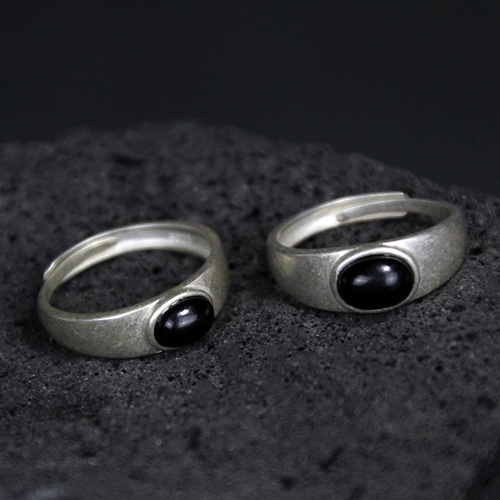 EastKarma WEALTH HARMONY TURQUOISE STERLING SILVER RINGS - Image 5